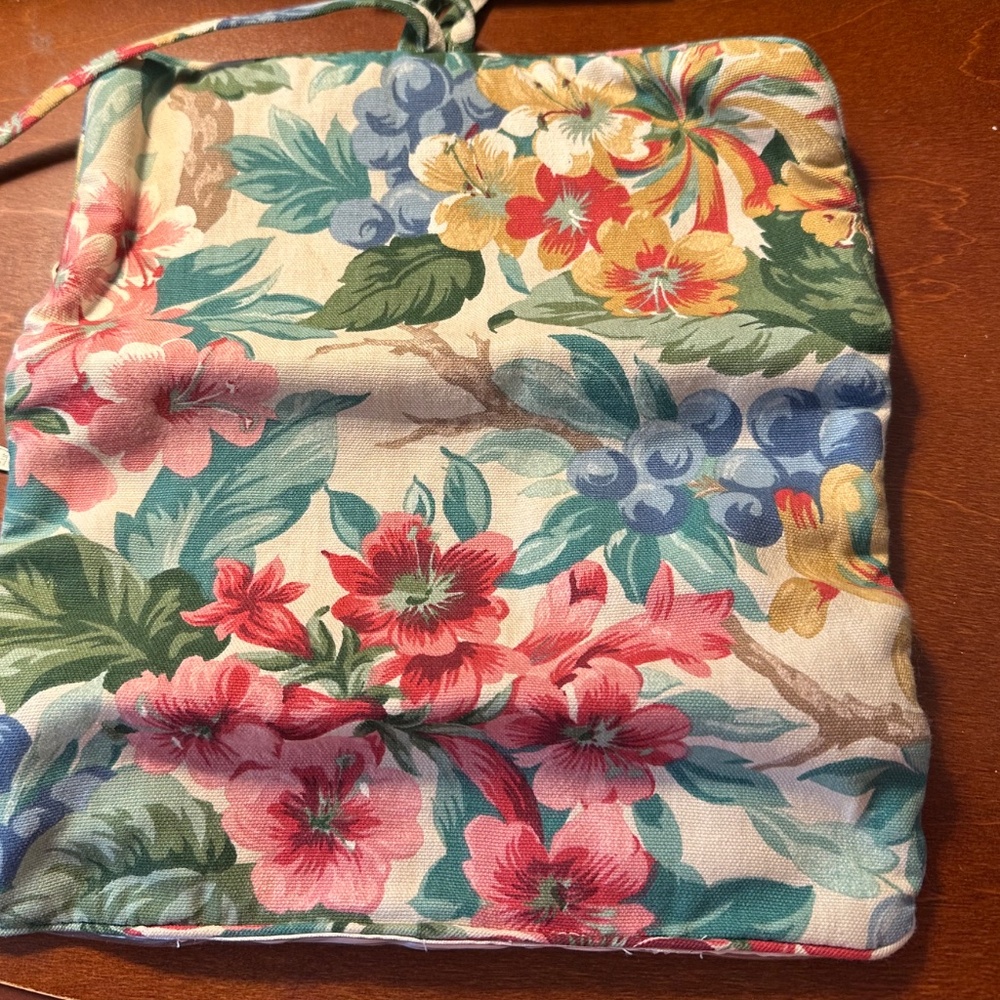 Travel Jewelry roll Vintage fabric